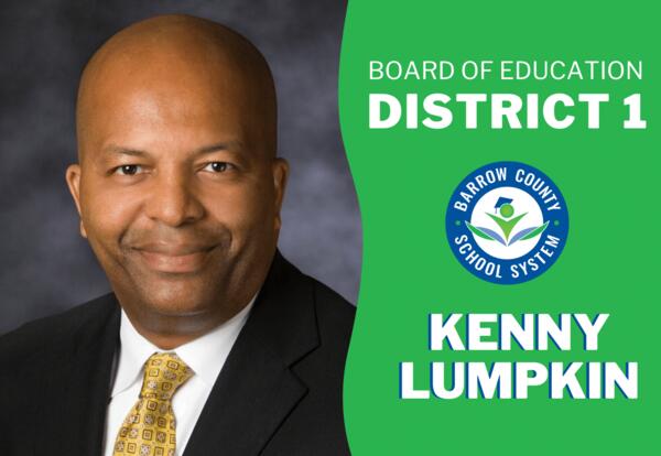 New BOE District 1 Member Kenny Lumpkin