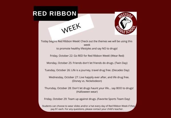 Red Ribbon Week Events 2021