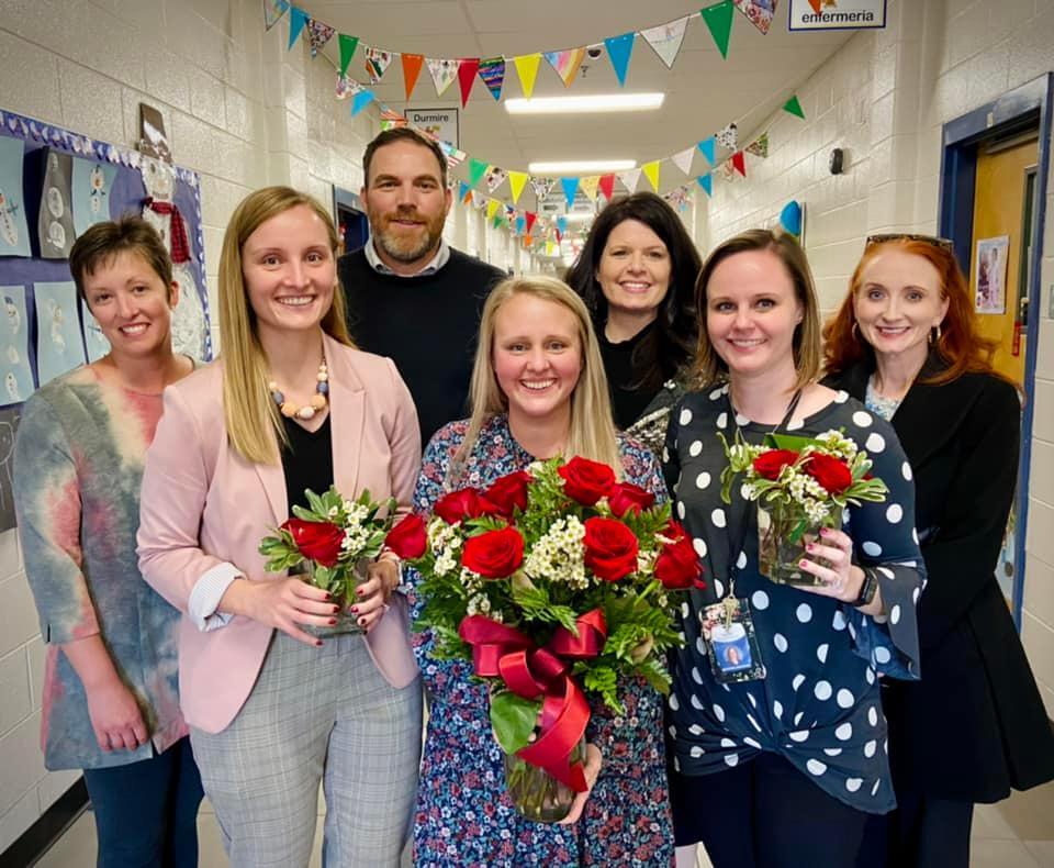 Teacher of the Year, Mrs. Mull Holsenbeck Elementary School