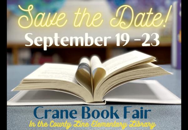 The Crane Book Fair is Coming Soon!