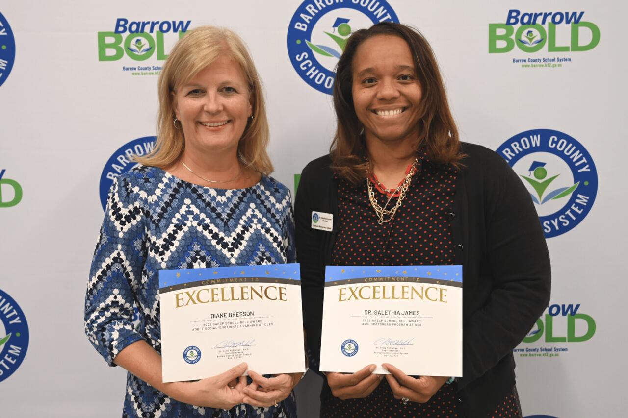 BCSS Schools Earn Two School Bell Awards Statham Elementary School