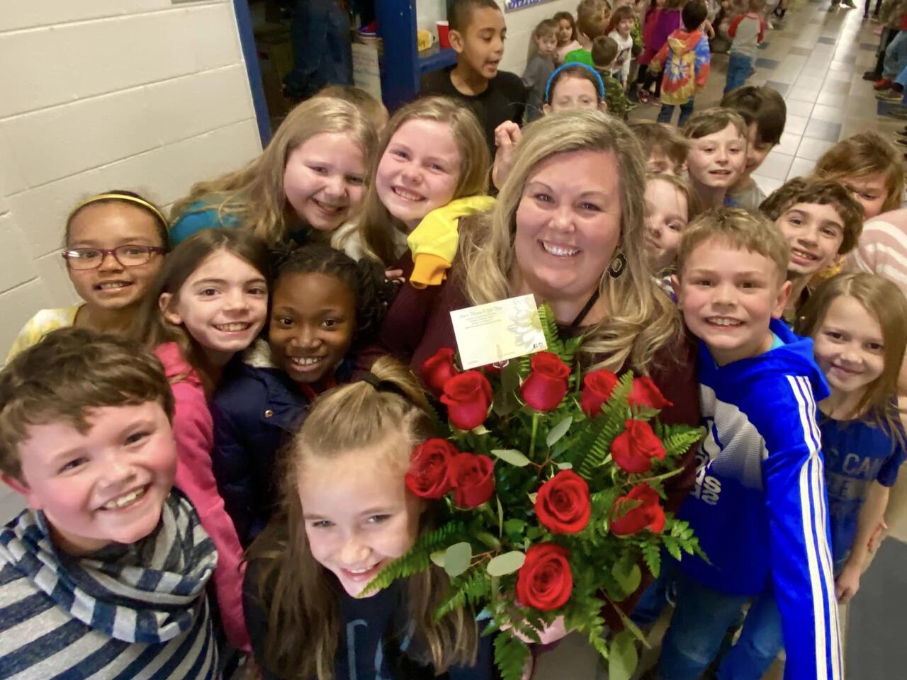 Teacher of the Year Holsenbeck Elementary School