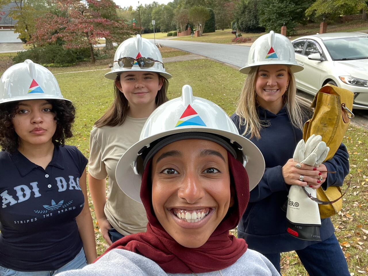 Job Shadowing with Power Barrow County School System