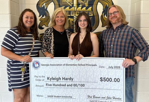 Kyleigh Hardy - GAESP Scholarship Awarded