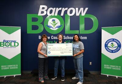 Winder Barrow Community Theatre donates to Feeding Barrow