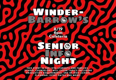 Senior Night Information Class of 2026
