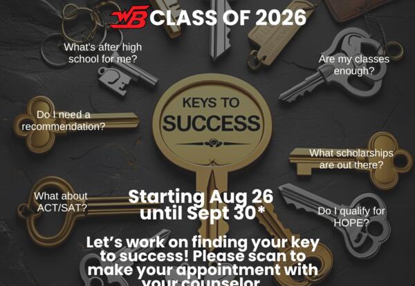 Class of 2026 - Senior Meetings - 8/26-9/30/25