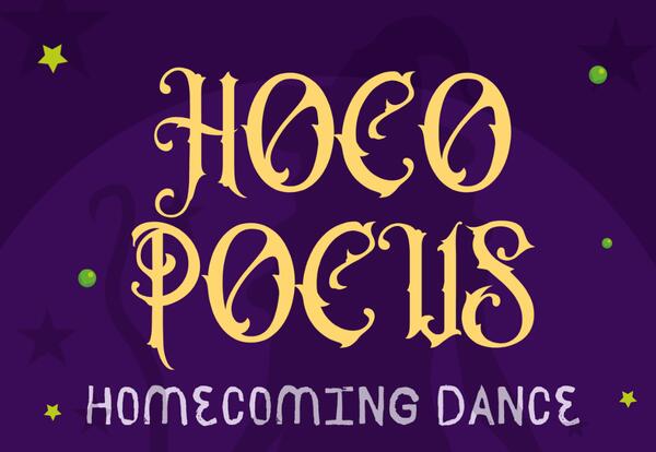 homecoming dance graphic