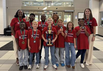 HRRB ARES team with trophy