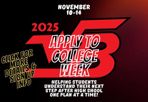 apply to college week graphic