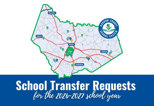 Map of Barrow County School locations