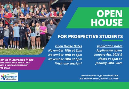 Open House Opportunities