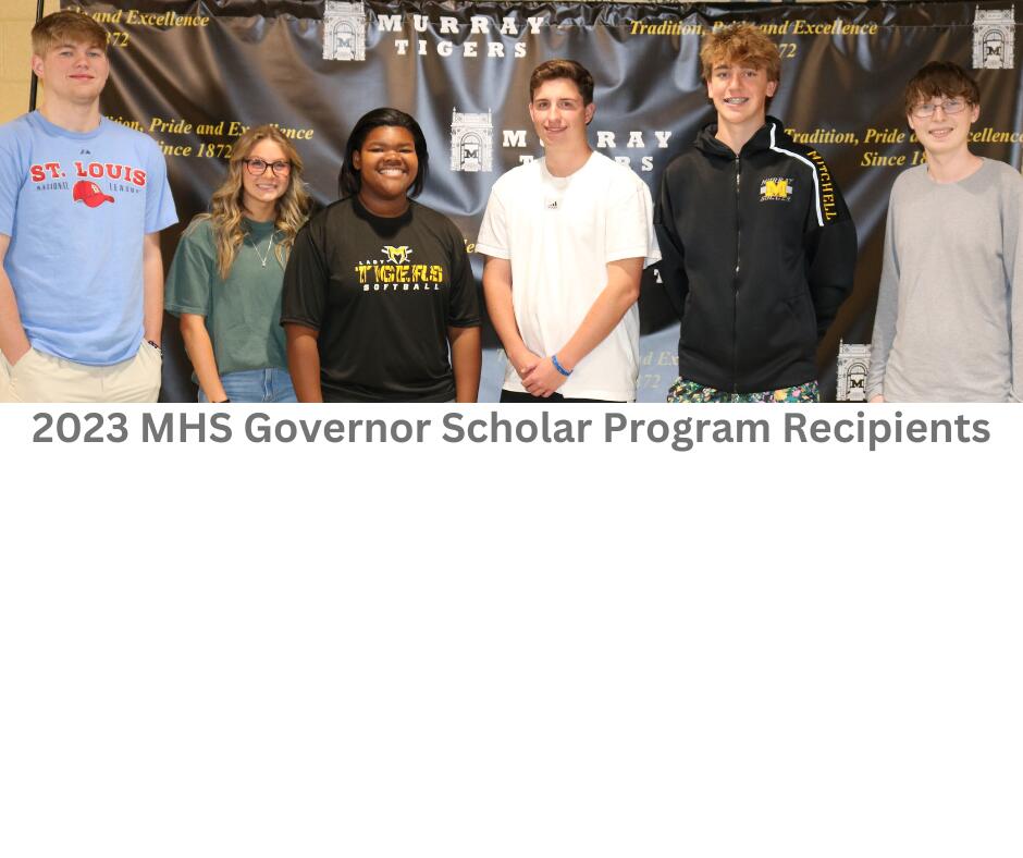 MHS Announces 2023 Kentucky Governor's Scholar Program Recipients