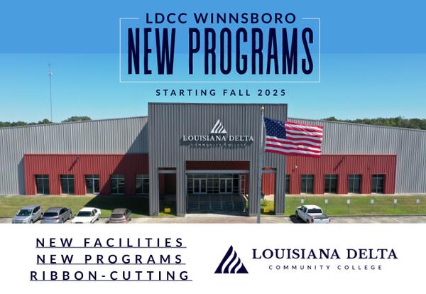 LDCC Winnsboro Grows with New Programs and Expanded Facilities