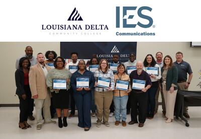 Group photo with LDCC logo and IES logo