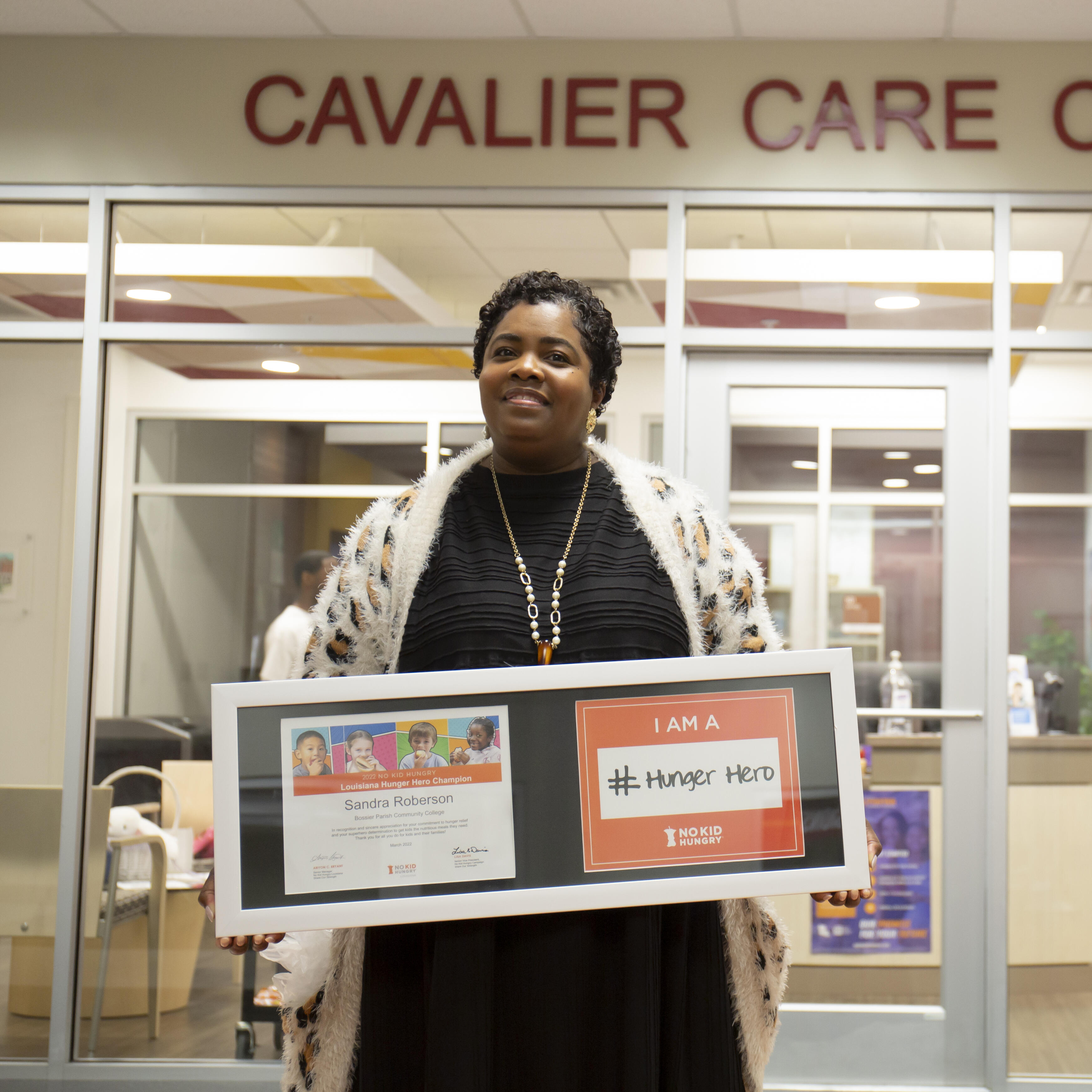 CAVALIER CARE CENTER DIRECTOR NAMED HUNGER HERO Bossier Parish