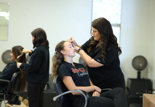 BPCC Cosmetology Students