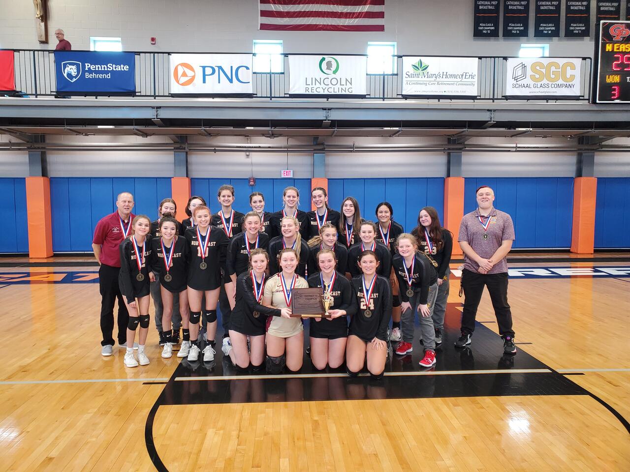 Congratulations North East Volleyball!!! North East School District