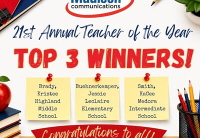 Teacher of the year winners