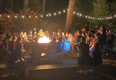 Sixth graders from Clovis Point Elementary spent three days at Camp Koinonia in Cle Elum, learning teamwork, responsibility, and outdoor skills.