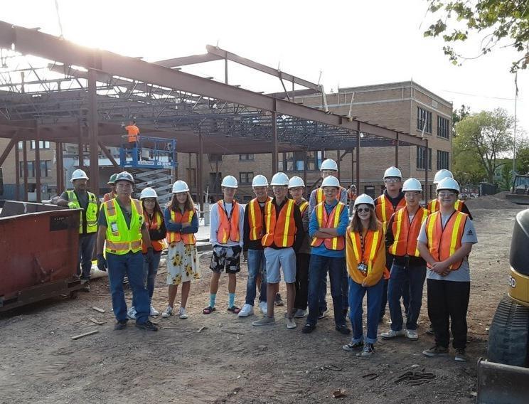 Cañon City High School Vocational Survey students toured the Cañon City