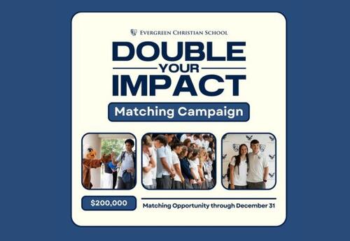 Graphic for Matching Gift Campaign