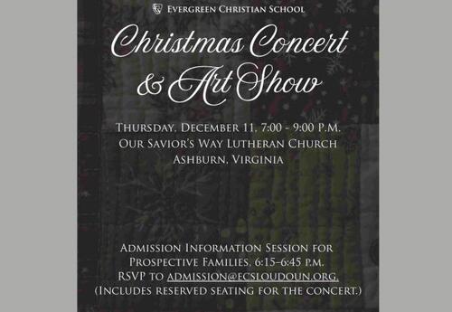 Graphic for Fine Arts Event