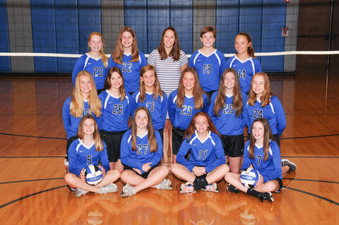 8th Grade Volleyball team