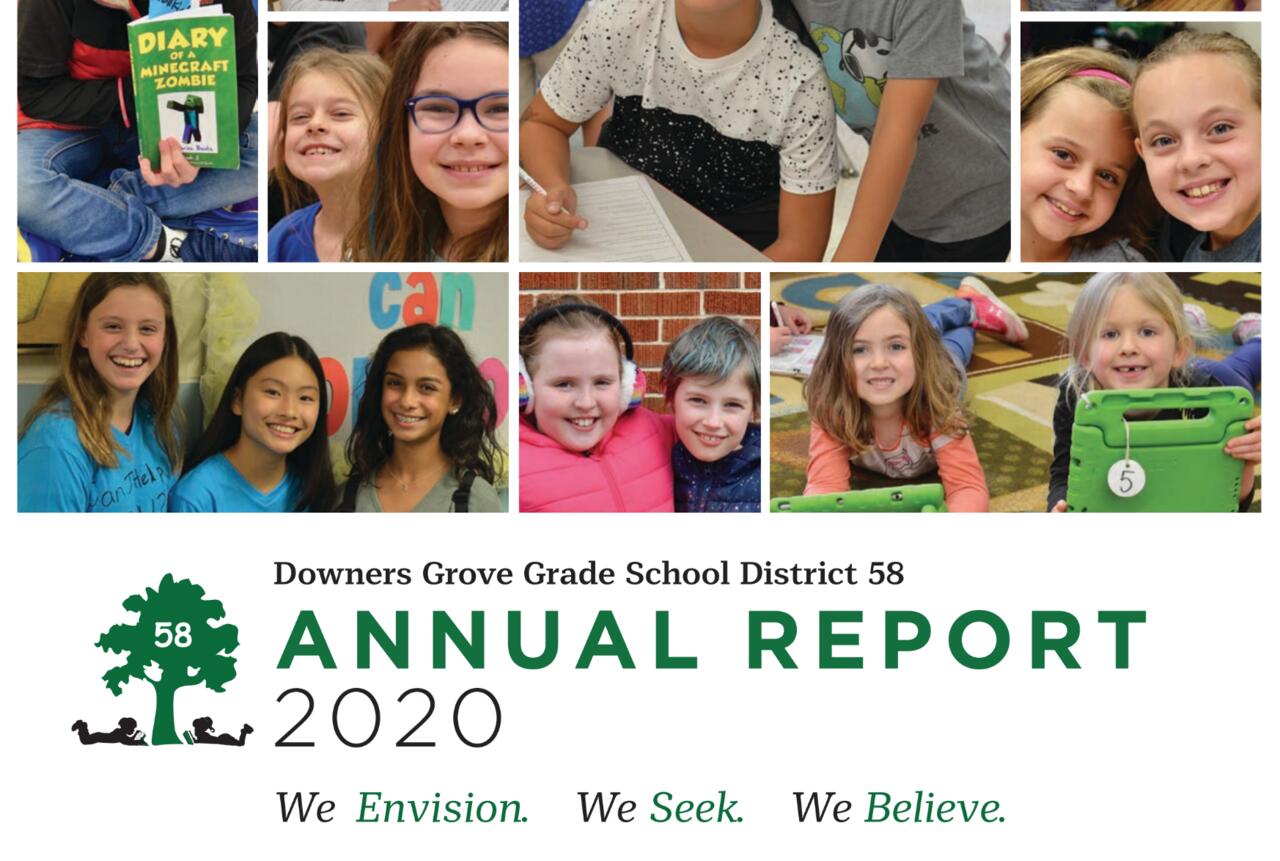 District publishes 2020 Annual Report Downers Grove Grade School