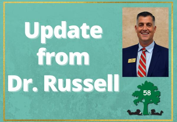 Dr. Russell updates community on COVID-19, learning models and more