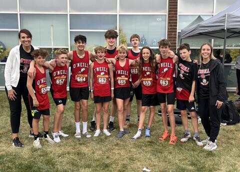 ON Varsity Boys XCountry Sectional 2nd 10-12-25 2