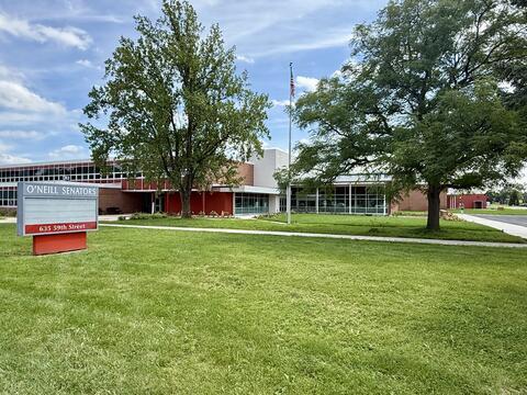 O'Neill Middle School Entrance