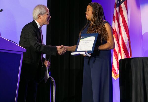 ISBE HONORS DR. ADINA HOOVER WITH 2024 THOMAS LAY BURROUGHS AWARD