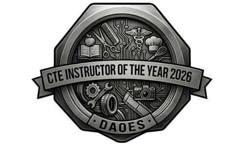 CTE Instructor of the Year 2026 Logo