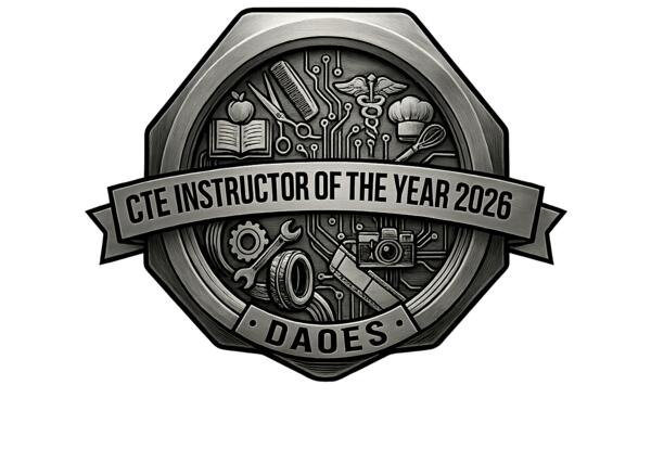 CTE Instructor of the Year 2026 Logo