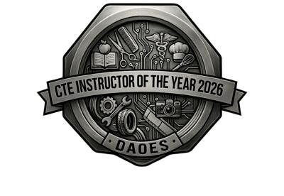 CTE Instructor of the Year 2026 Logo