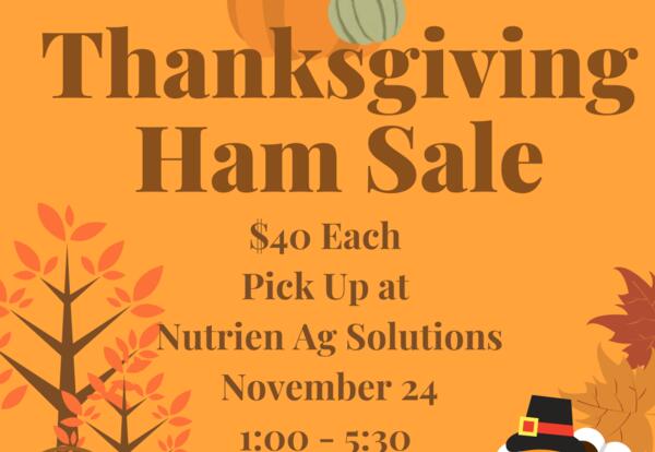 Lee Booster Club Thanksgiving Ham Sale