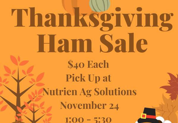 Lee Booster Club Thanksgiving Ham Sale