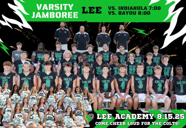 Varsity Jamboree FRIDAY NIGHT!