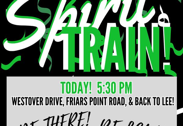 Varsity Spirit Train 5:30 TODAY!