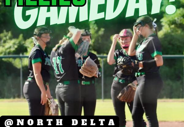 Softball at North Delta Today!