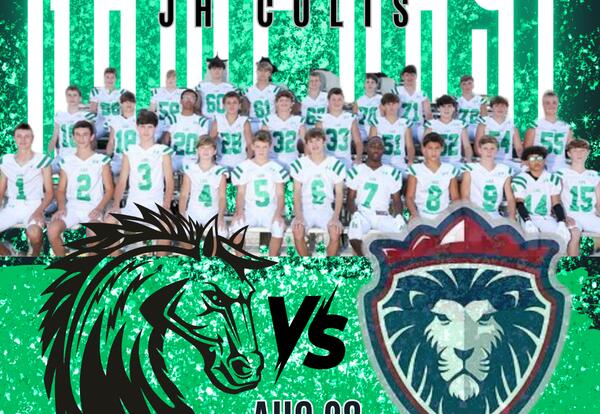 JH COLTS HOME vs. Regents TONIGHT!