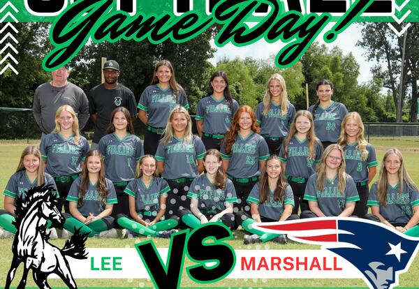 Softball @ Marshall today!