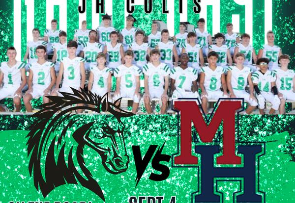 JH Colts at Magnolia Heights TONIGHT!