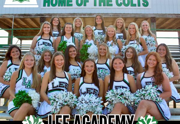 Lee Academy Spirit Squad to compete in the MAIS Overall Spirit Competition!