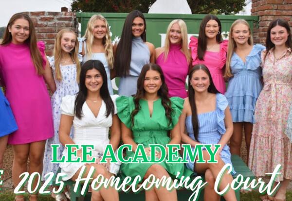 2025 Lee Academy Homecoming Court