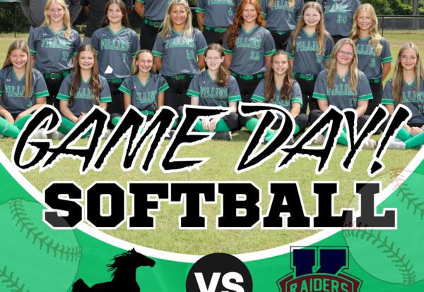 Softball HOME TODAY!