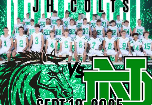 Junior High Colt GAME DAY!