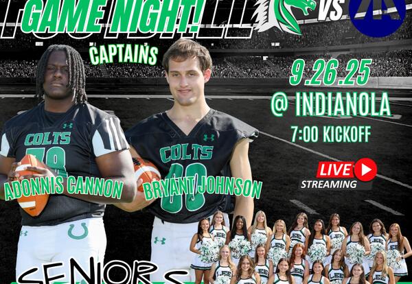 Varsity Captains on the road at IA tonight!
