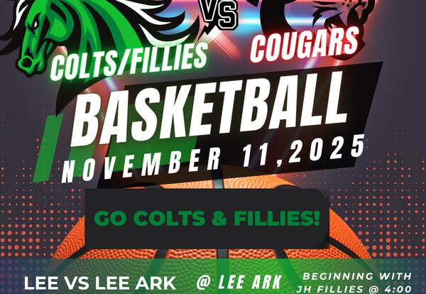 Basketball GAME DAY at Lee Arkansas!
